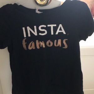 I am selling a black kids shirt